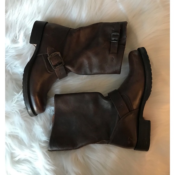 Frye Mid Calf Veronica Boots - Picture 5 of 11